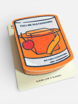 Wine Wash Co. Old Fashioned Scrub Sponge