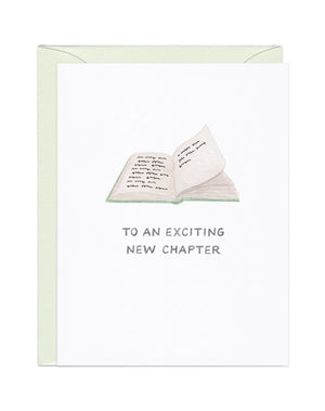 To An Exciting New Chapter Card