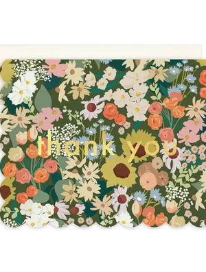Flower Market Thank You Card