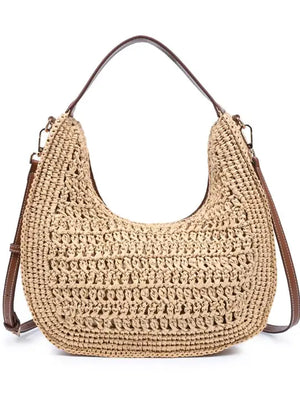 The Tallulah Straw Crossbody