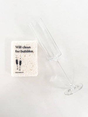 Wine Wash Co. Biodegradable Pop-Up Wine Sponges
