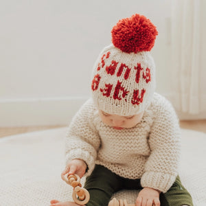 Huggalugs Newborn Santa Baby Beanie
