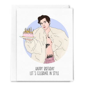 Celebrate in Styles Birthday Card