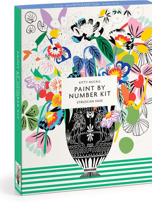 Kitty McCall Etruscan Vase Paint by Numbers Kit