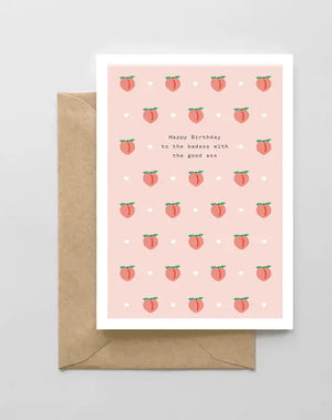 Happy Birthday Badass Card