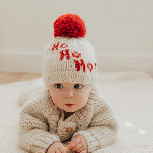 Huggalugs Ho Ho Ho Baby Beanie