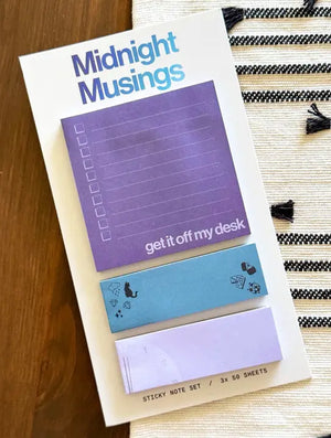 Taylor Swift Midnight Musings Sticky Note Set