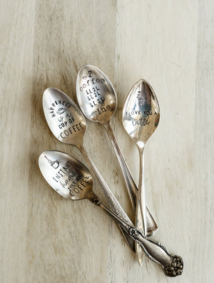 Sweet Thyme Coffee Spoons