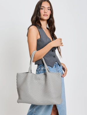 The Solana Woven Tote Bag