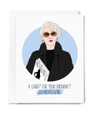 Devil Wears Prada Birthday Card