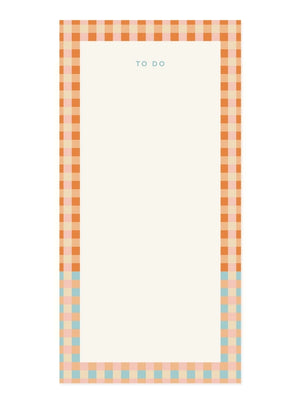 Camper Checked To-Do Pad