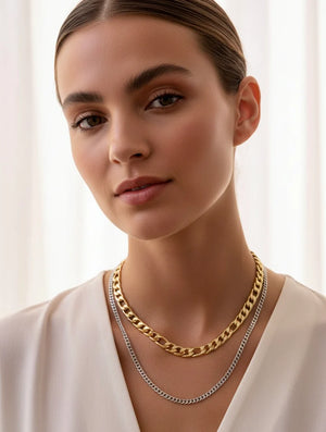 The Trailblazer Double Layer Necklace