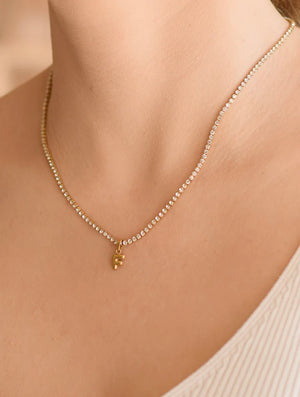 The Stage Name Initial Necklace