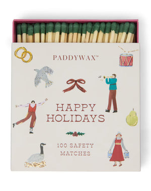 Paddywax Jumbo Boxes Holiday Matches