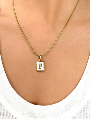 Free Agent Initial Necklace
