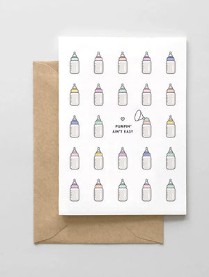 Pumpin' Ain't Easy Card