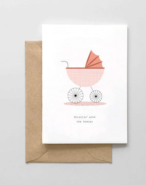 Strollin' With The Homies Card