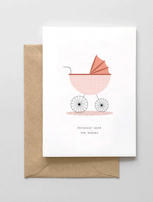 Strollin' With The Homies Card