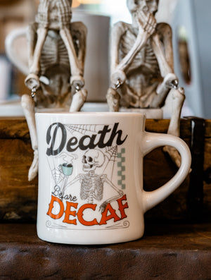 Death Before Decaf Coffee Mug