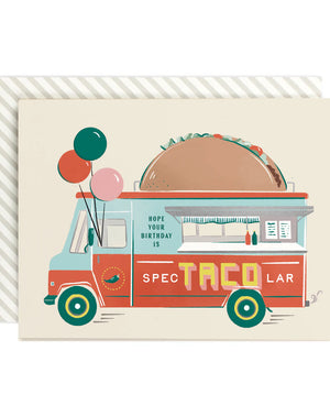 SpecTACOlar Birthday Card