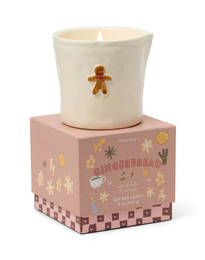 Paddywax Bistro Gingerbread Man Candle
