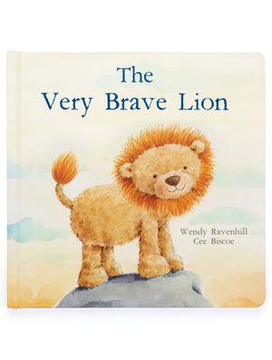 Jellycat The Very Brave Lion Book