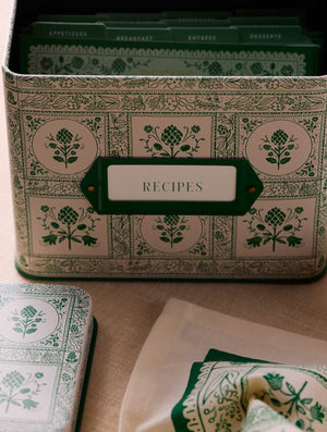 Rifle Paper Co. Artichoke Recipe Tin
