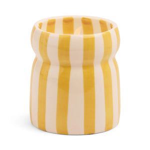 Paddywax Cabana Golden Coast Striped Candle