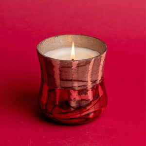 Cypress + Fir Frosted Copper Candle Jar