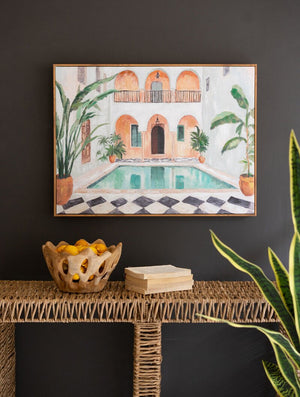 Moroccan Hotel Painting