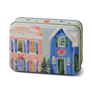 Paddywax Holiday Neighborhood Tin Candle