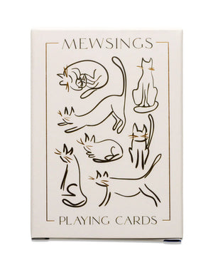 Mewsings Cat Playing Cards