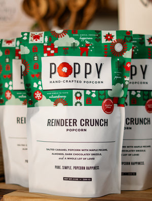 Poppy Reindeer Crunch Popcorn