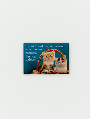 Just Cat Videos Magnet