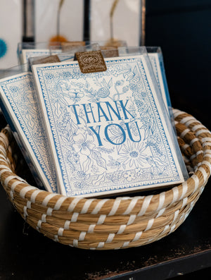Rifle Paper Co. Delft Boxed Set Thank You Cards