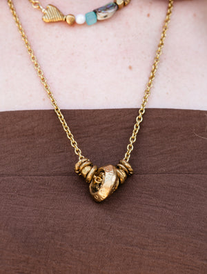 Rachel Nathan Wander Rings Necklace