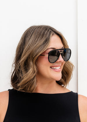 FREYRS Shay Black Sunglasses