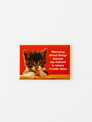 Worrying About Things Magnet