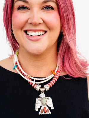 Gather Goods Cream Fetish Long Necklace