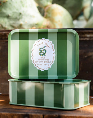 Paddywax A Dopo Snake Lemongrass Tin Candle