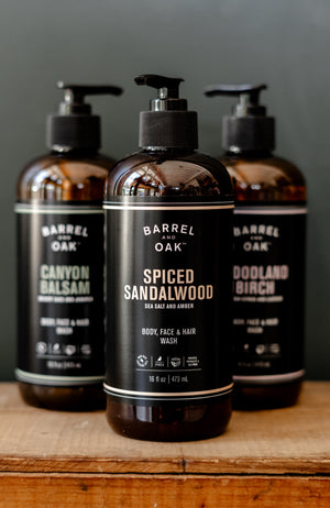 Spiced Sandalwood All-In-One Wash