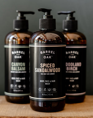 Spiced Sandalwood All-In-One Wash