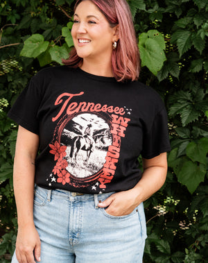 Tennessee Whiskey Boyfriend Vintage Tee