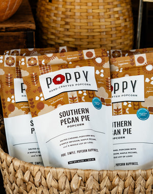 Poppy Southern Pecan Pie Popcorn
