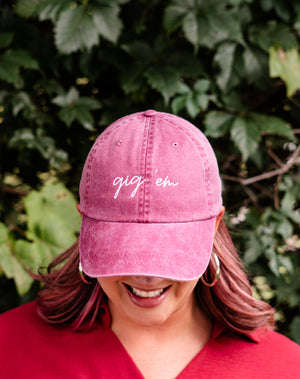 Gig Em' Embroidered Ball Cap