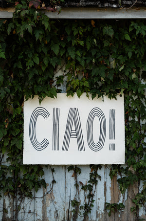 Ciao Wall Hanging Tarp
