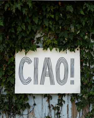 Ciao Wall Hanging Tarp