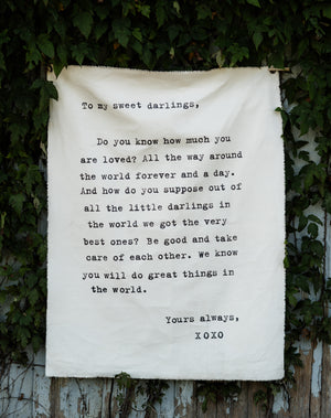 Sweet Darlings Wall Tarp