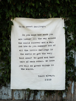 Sweet Darlings Wall Tarp
