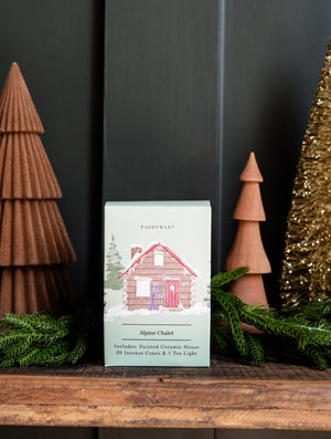 Paddywax Alpine Chalet Incense Tea Light Holder